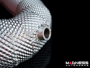 Dodge Dart Downpipe - TUO - w/ Heat Shield